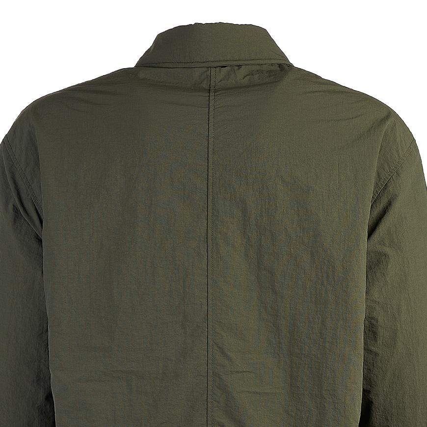 Maison Kitsune Bold Fox Head Patch Padded Overshirt for Men LM02113WQ4019 MG