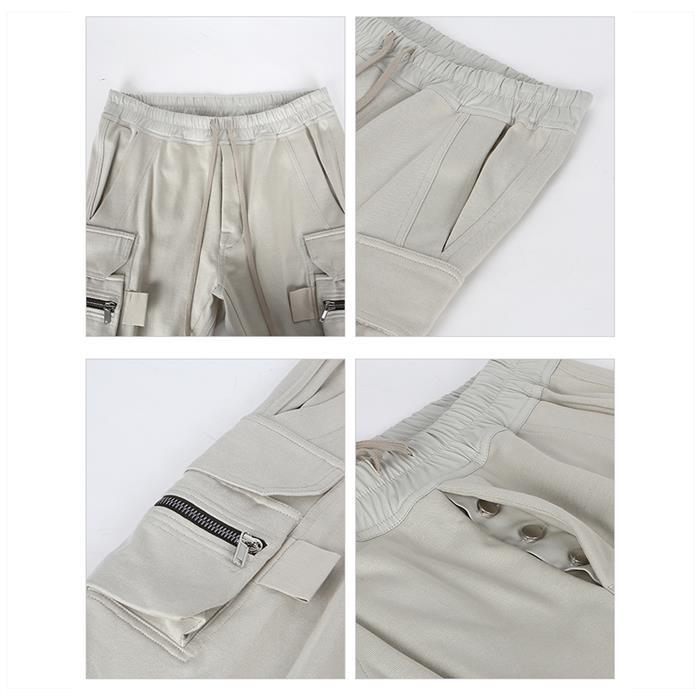 Rick Owens Mastodon Cargo Pants Black Men's Classic Trousers