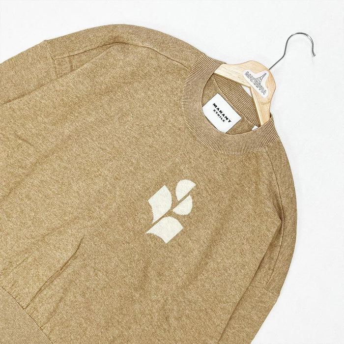 Isabel Marant Camel Round Neck Knit Sweater PU0053FAA1X05E 50CM