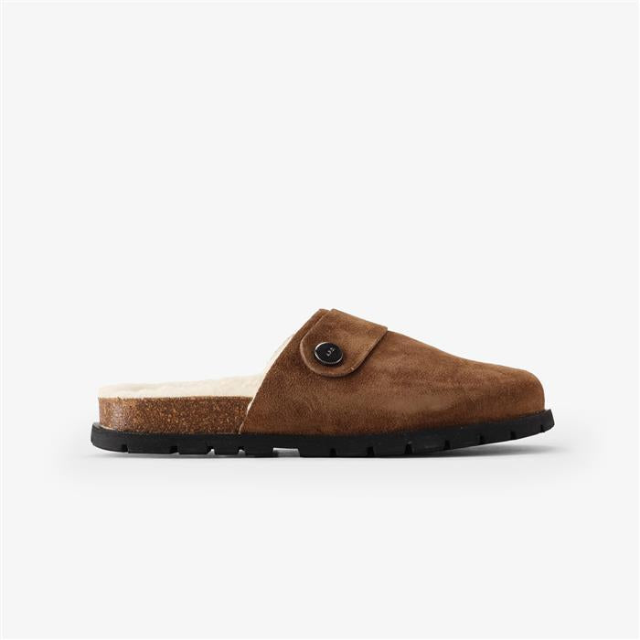 A.P.C. Dani Mule Leather Slide Sandals for Women