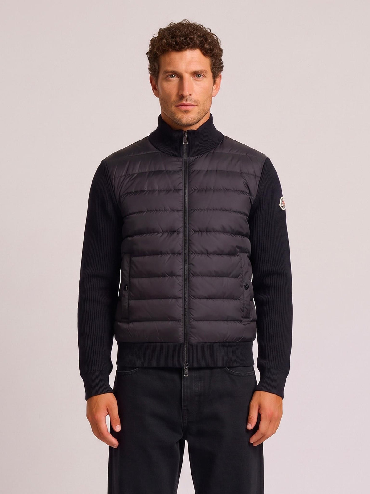 Moncler Black Down Puffer Jacket