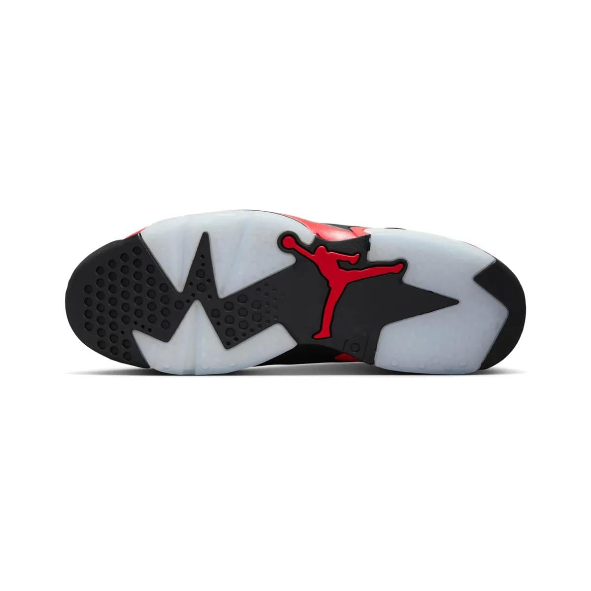 Nike Jordan 6 Retro Infrared Black High Top Sneakers for Men CT8529 001