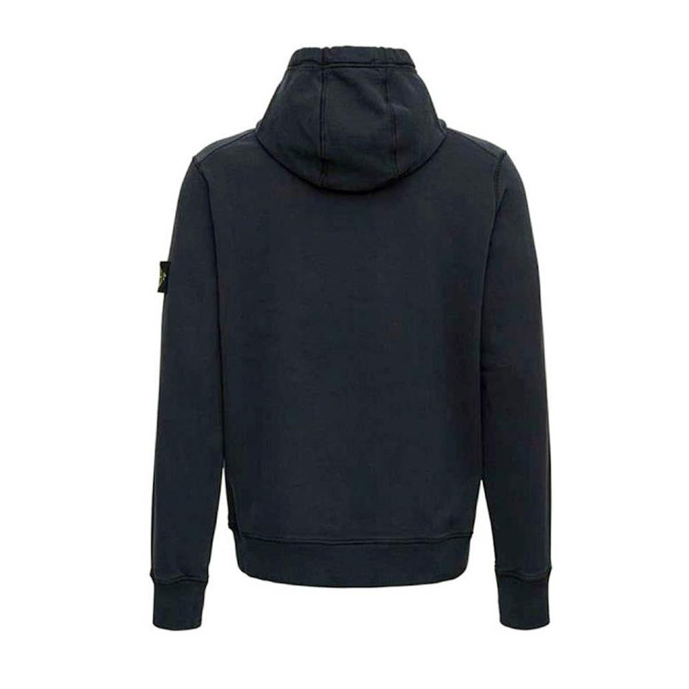 STONE ISLAND Fleece Lined Hoodie with Logo Patch 751564120 V0026