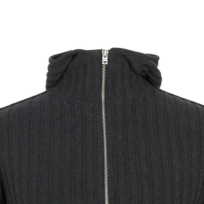 Acne Studios Unisex Hooded Zip-Up Knit Cardigan C60112 W30