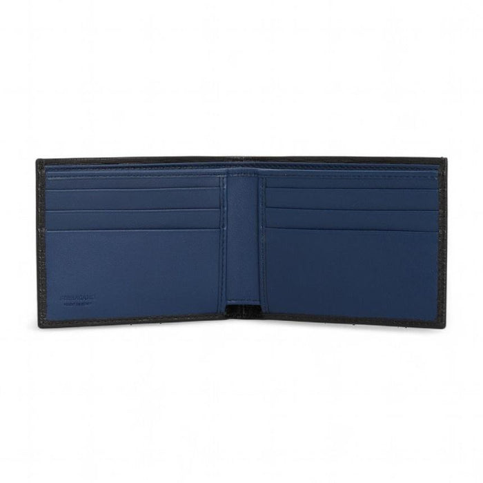 Ferragamo Men’s Black Leather Bifold Wallet