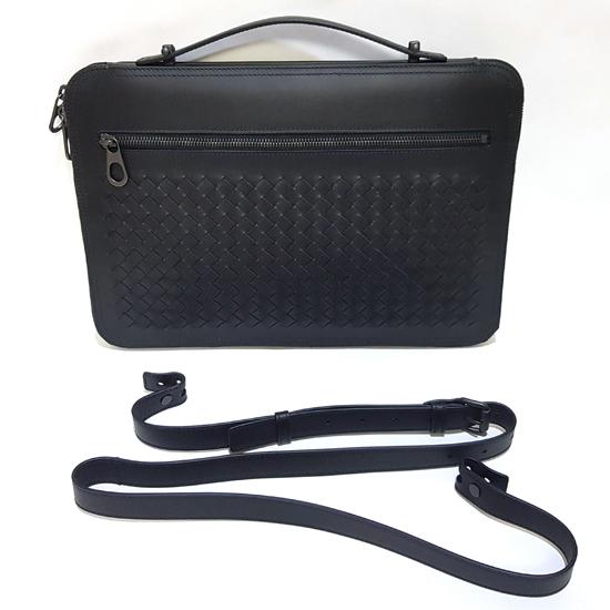 Bottega Veneta Leather Briefcase Crossbody Bag 536287 V4651 1000