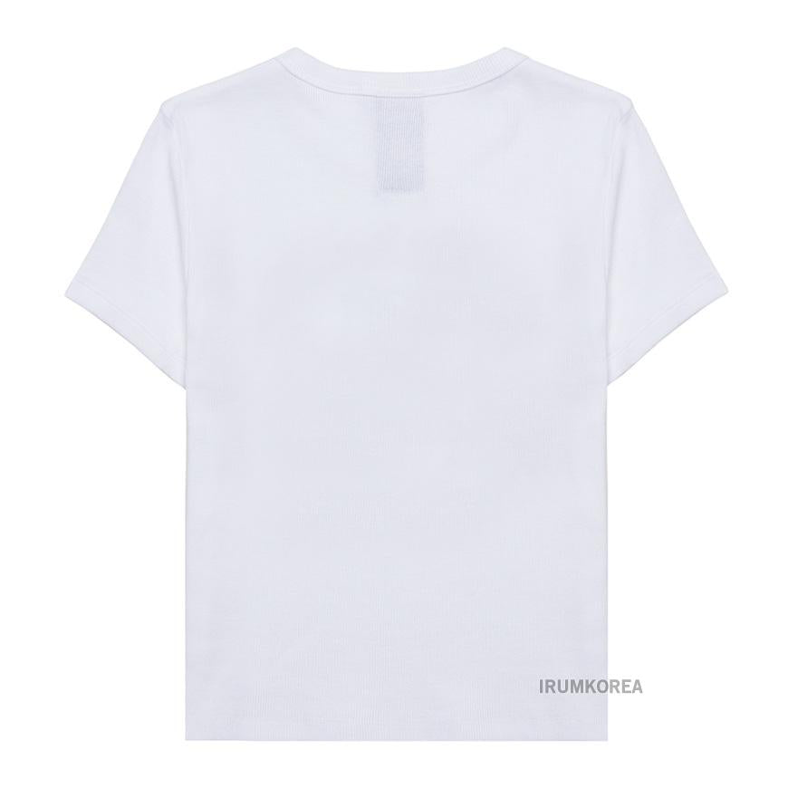 Wild Donkey Women’s Irish Graphic T-Shirt White Cotton