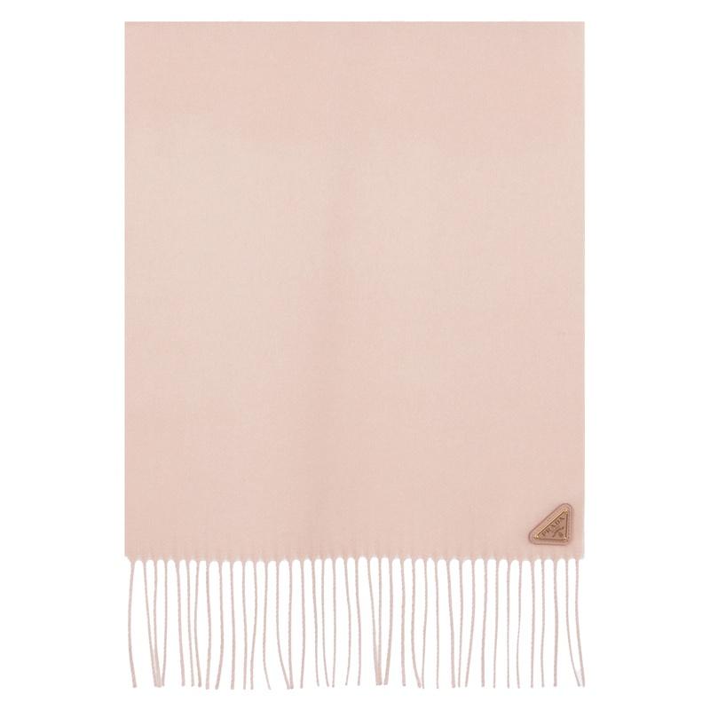 PRADA Silk Cashmere Muffler Scarf
