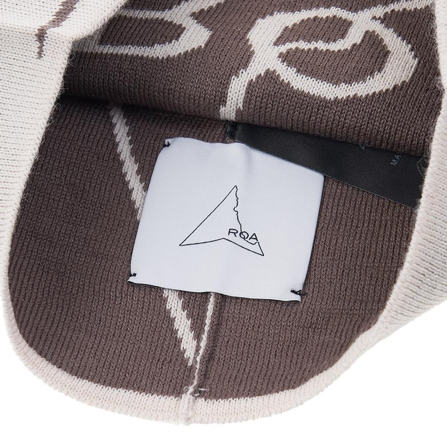 ROA Logo Beanie Men’s Knit Cap RBUW288YA12 WTH0002
