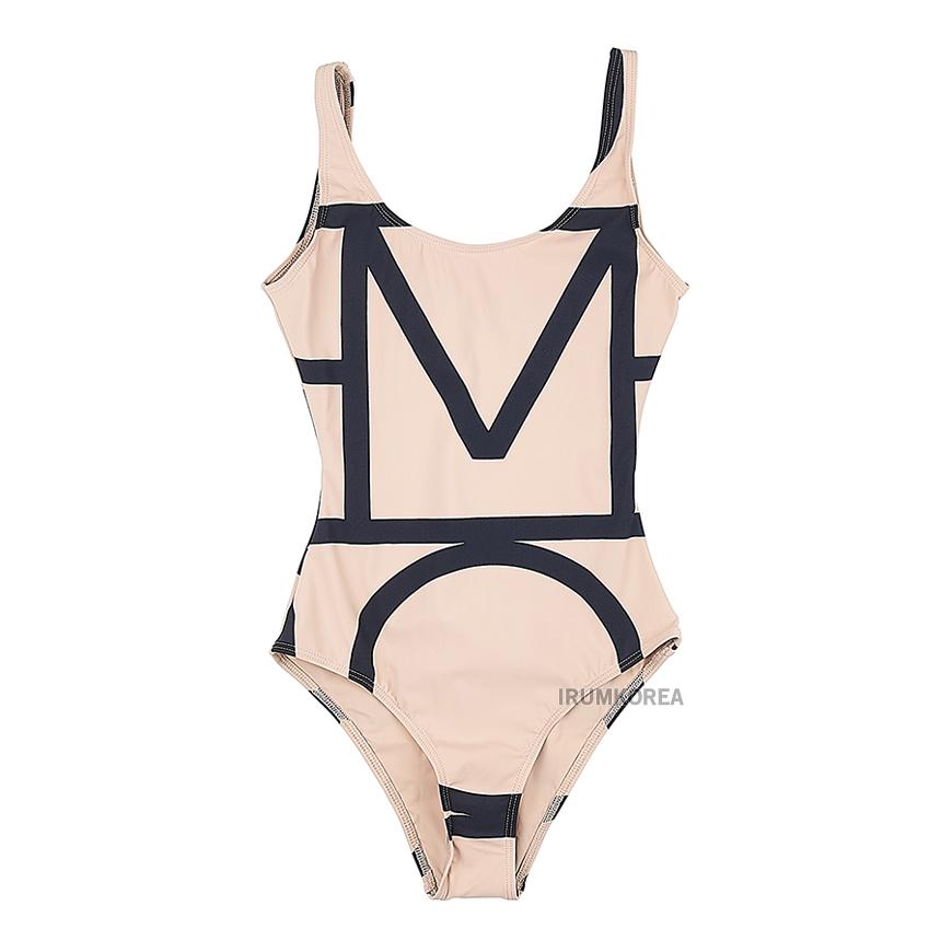 Toteme Monogram Print One-Piece Swimsuit for Women 213842795 910 1