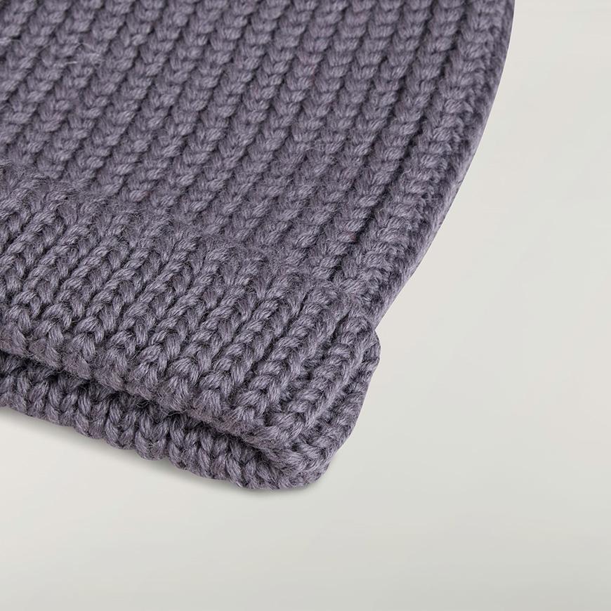 Y-3 Unisex Chunky Knit Beanie JX8309 GRANIT