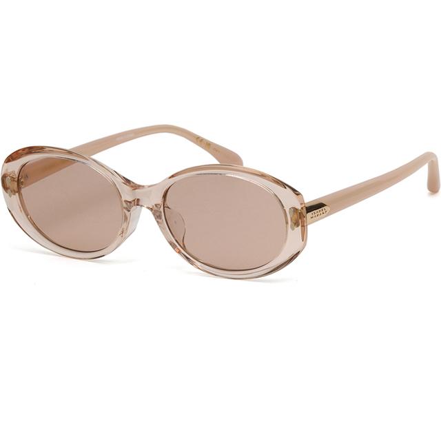 Nike Transparent Oval Sunglasses Unisex Fashion Black Lenses