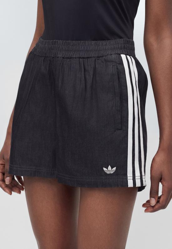 Adidas Women’s Athletic Short Pants KY3171 MEDIUM BLACK DENIM DOM