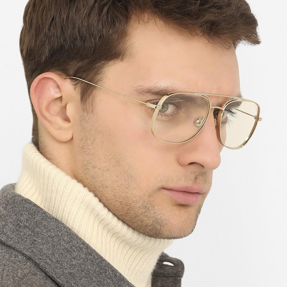 Moncler Retro Transparent Double Bridge Unisex Sunglasses ML0104 032