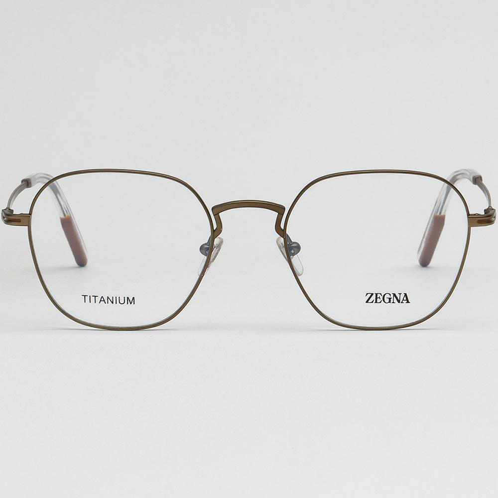 Zegna Ultra-Light Titanium Unisex Eyeglass Frames EZ5207 036