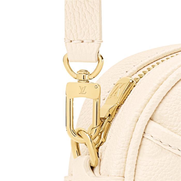 Louis Vuitton Tiny Camera Bag Leather Shoulder Bag Black