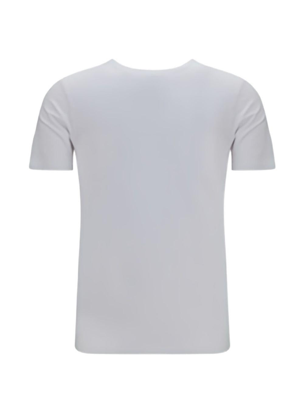 Maison Kitsune Short Sleeve T-Shirt White Cotton Women’s