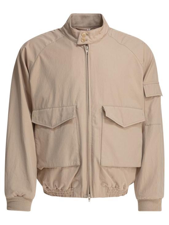 KAPTAIN SUNSHINE Khaki Cotton Jacket for Men KS25SJK01 KHAKI