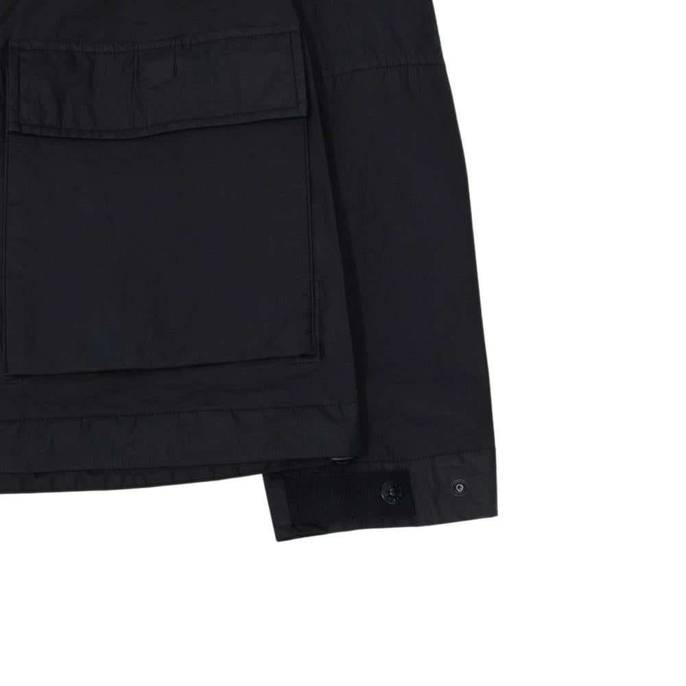 STONE ISLAND Membrana Hooded Men’s Jacket Black