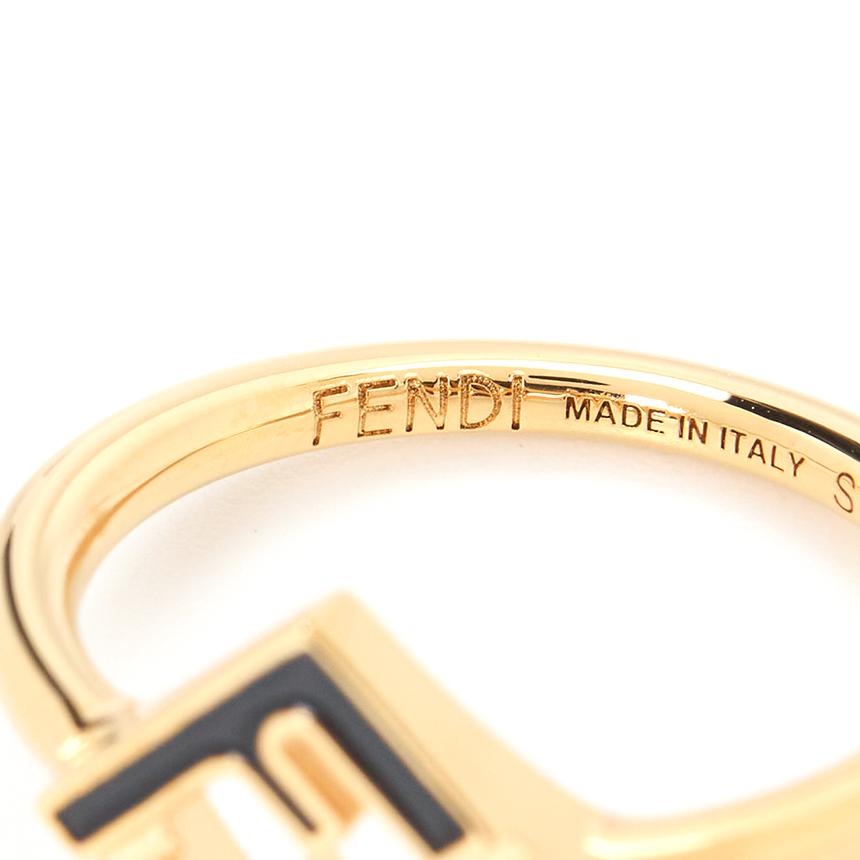 FENDI Forever Women’s Ring Gold-Tone Stainless Steel Jewelry