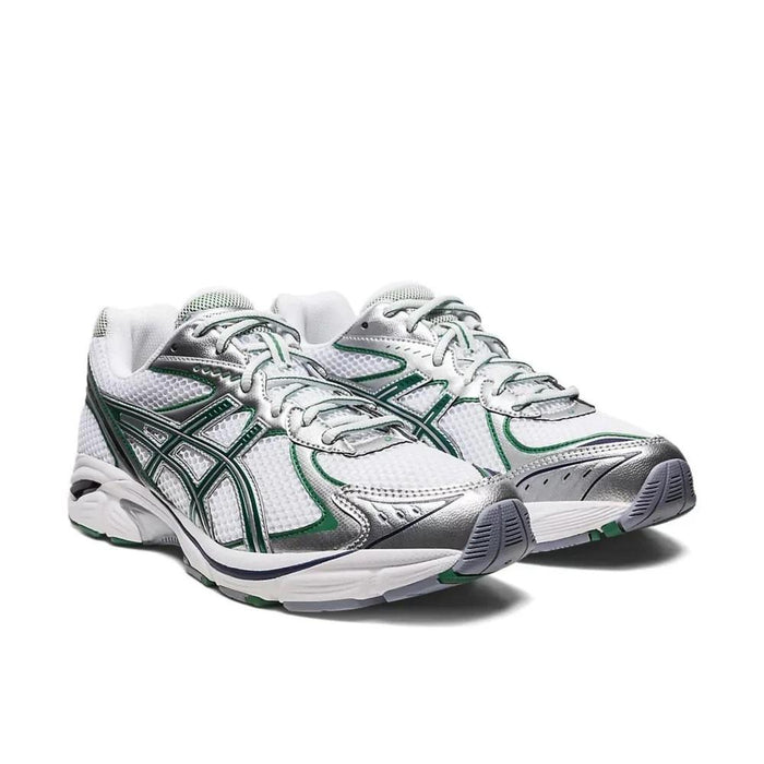 Asics GT-2160 White Shamrock Green Low-Top Sneakers