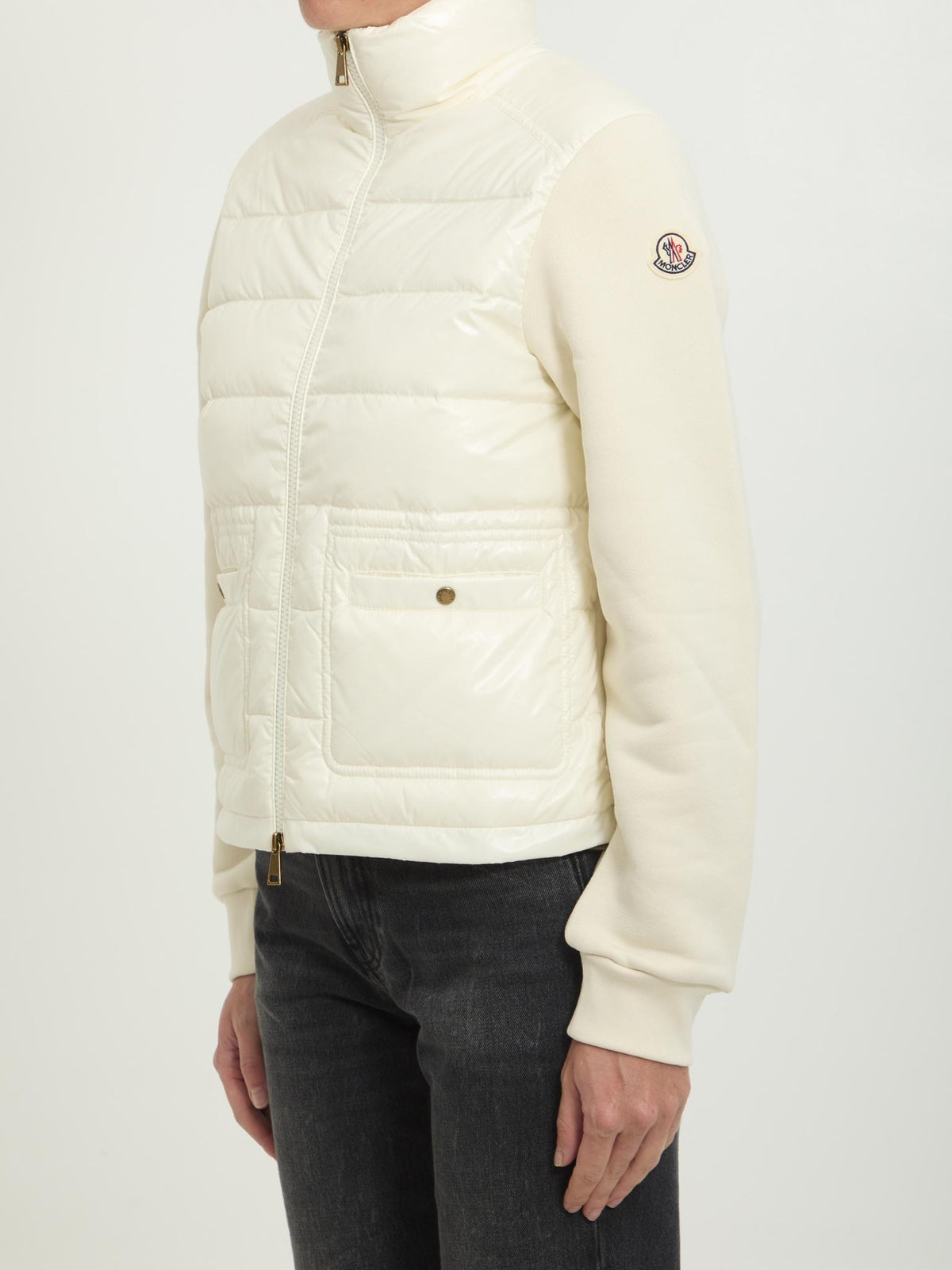 Moncler White Down Puffer Jacket Women’s