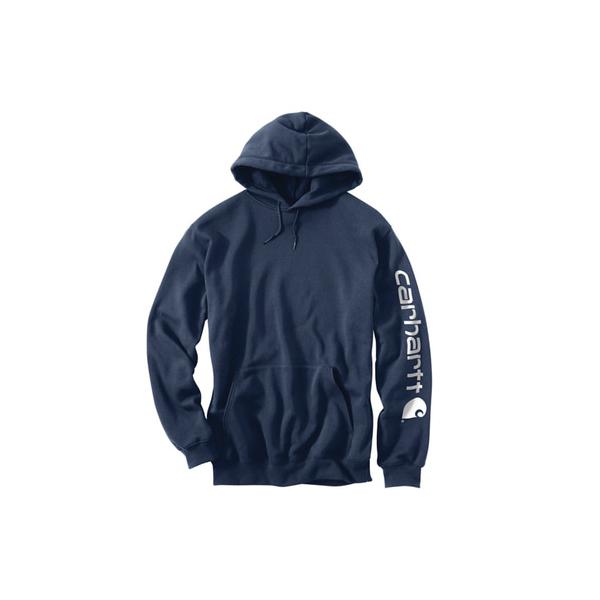 Carhartt Midweight Logo Hoodie New Navy K288 472