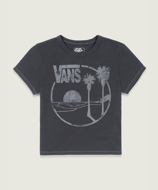 Vans Short Sleeve T-Shirt Men’s Black Cotton Tee VN000SS8 EMV1