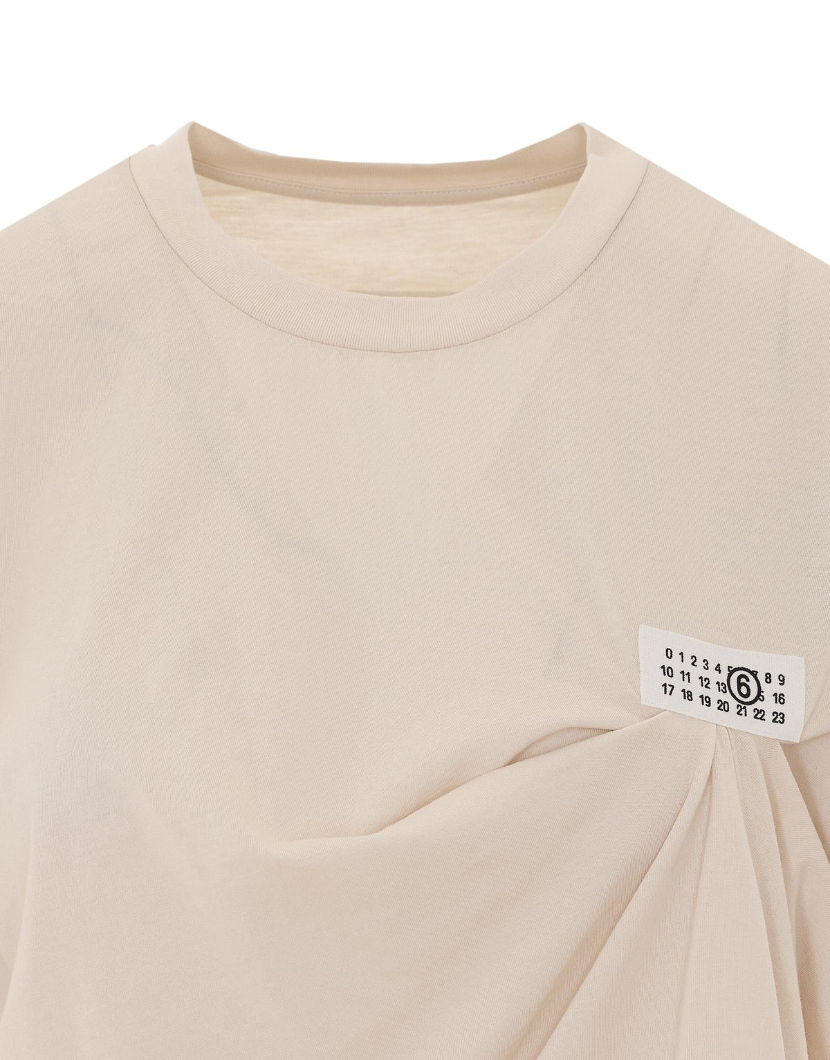 Maison Margiela Short Sleeve T-Shirt White Cotton Women
