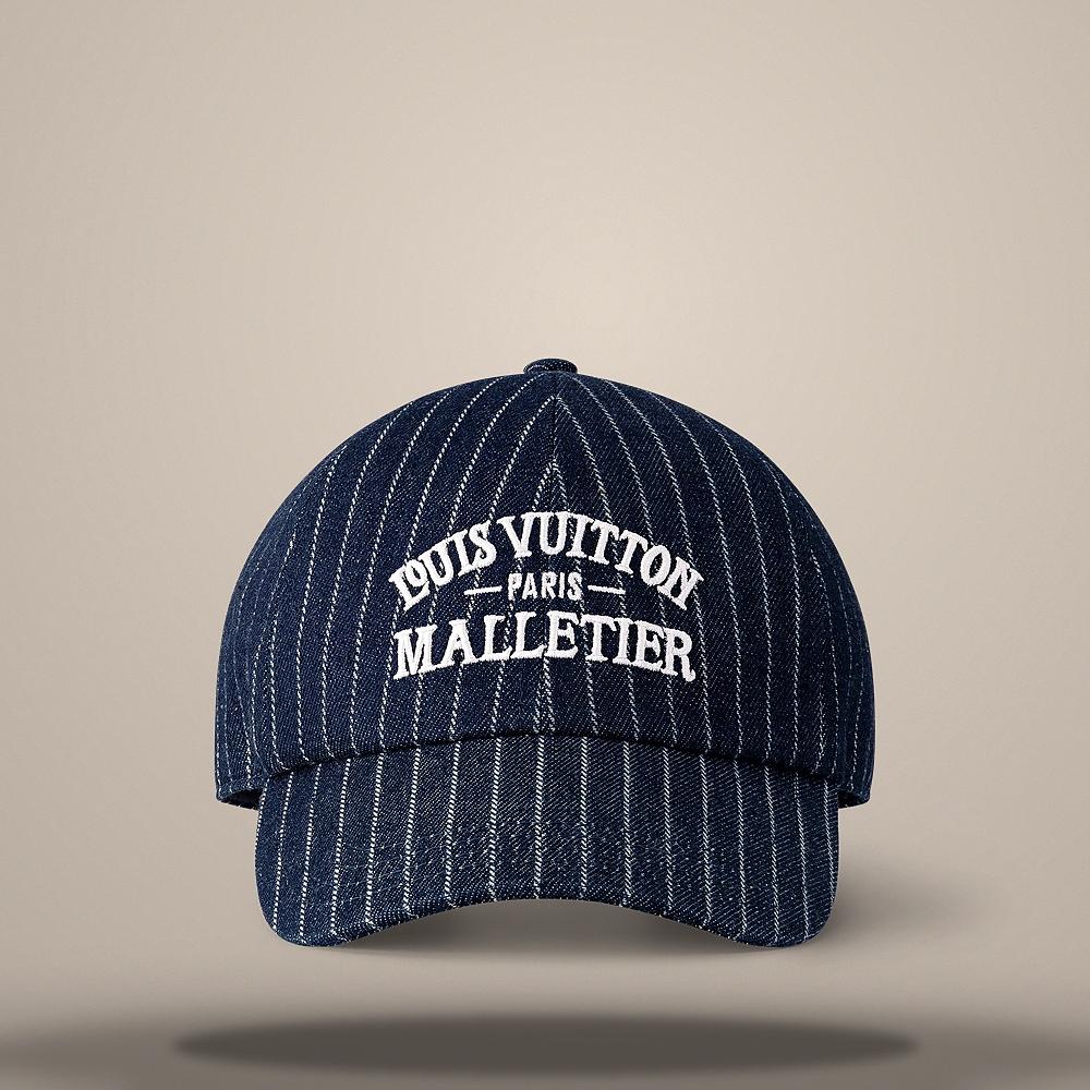 Louis Vuitton Denim Stripe Navy Cap M5146