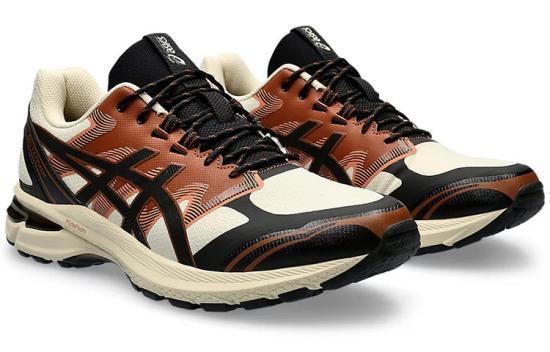Asics White Leather Mesh Sneakers