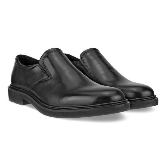 ecco Black Leather Dress Shoes for Men 525624 01001