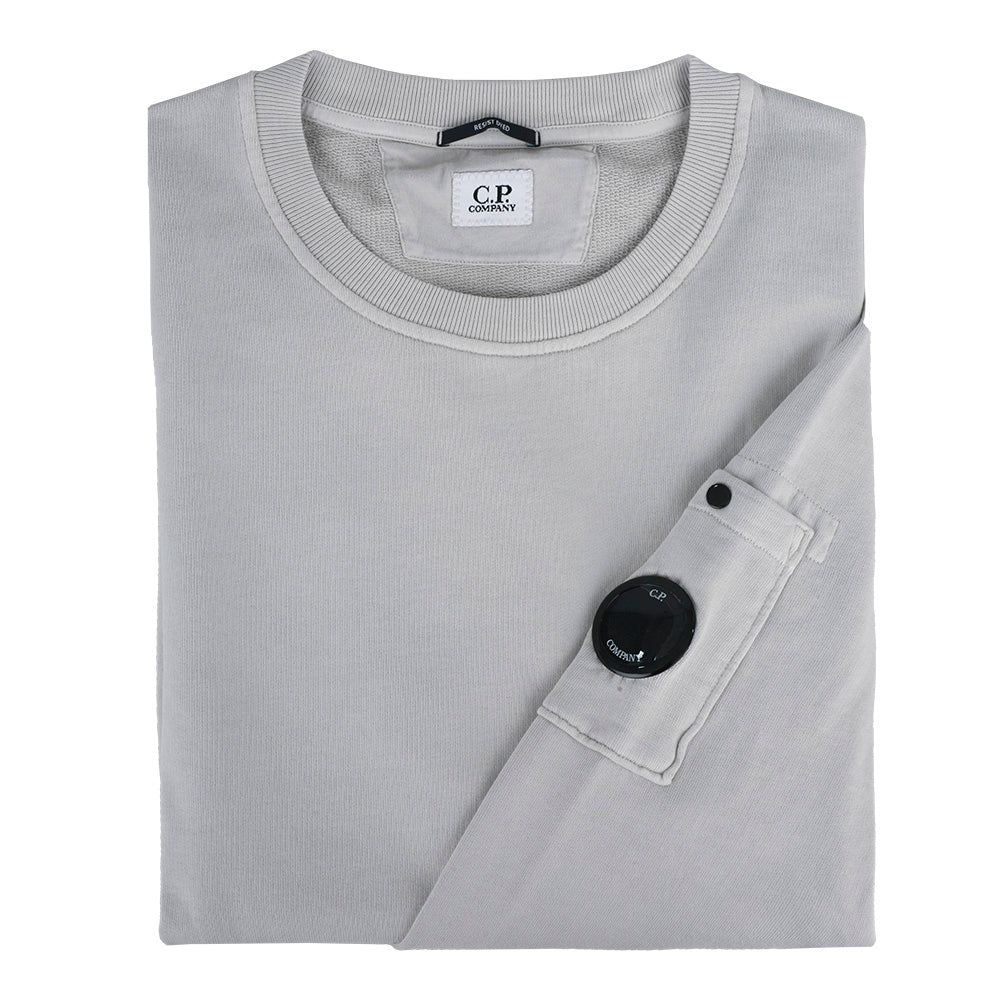 CP Company Long Sleeve T-Shirt Gray Cotton Men's Top