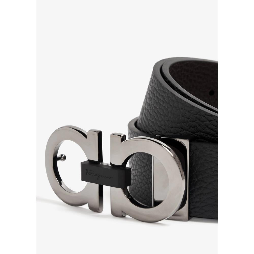 Ferragamo Gancini Reversible Leather Men’s Belt