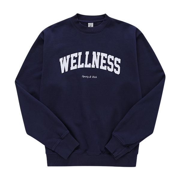 SPORTY&RICH Unisex Cotton Crewneck Sweatshirt CR973NA
