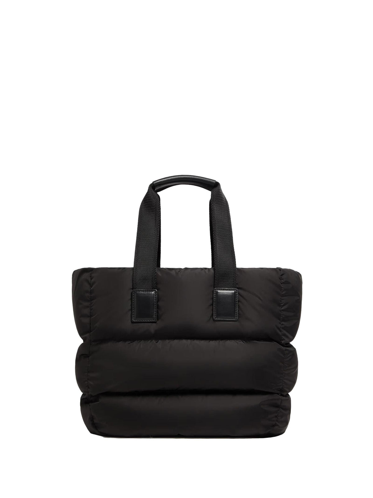 Moncler Black Nylon Tote Bag