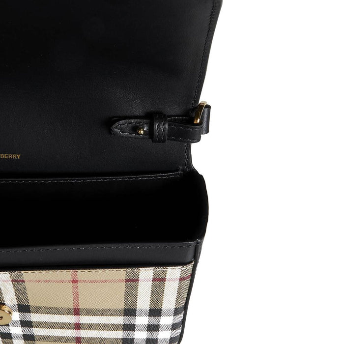 BURBERRY Hampshire Check Crossbody Bag