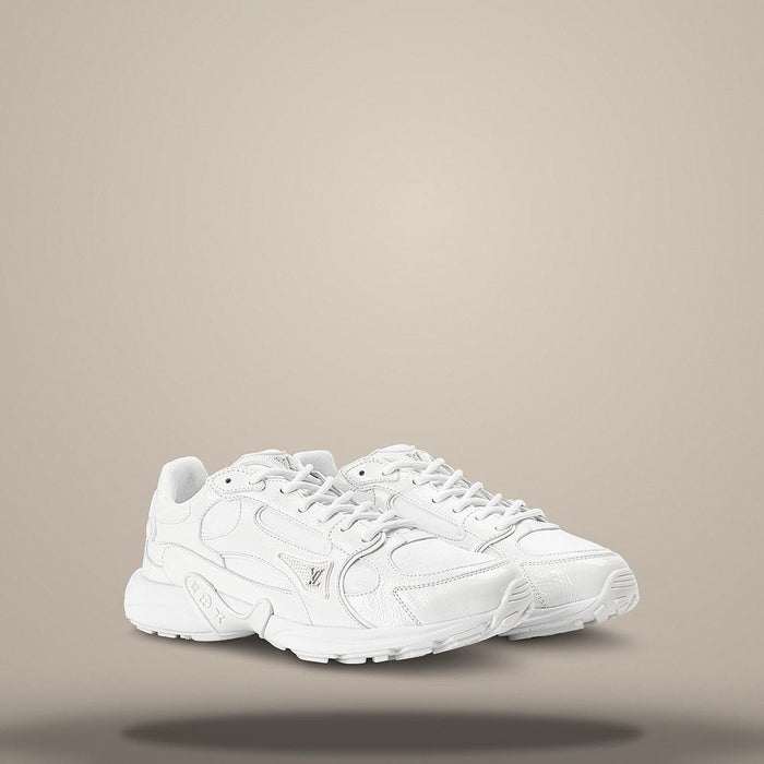Louis Vuitton LV Olympia White Low-Top Sneakers 1AJP16