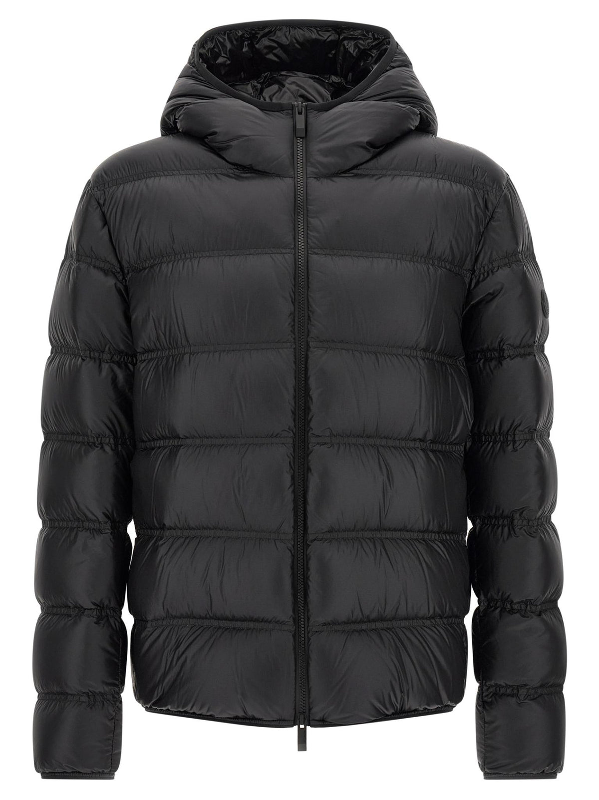 Moncler Black Casual Down Jacket for Men