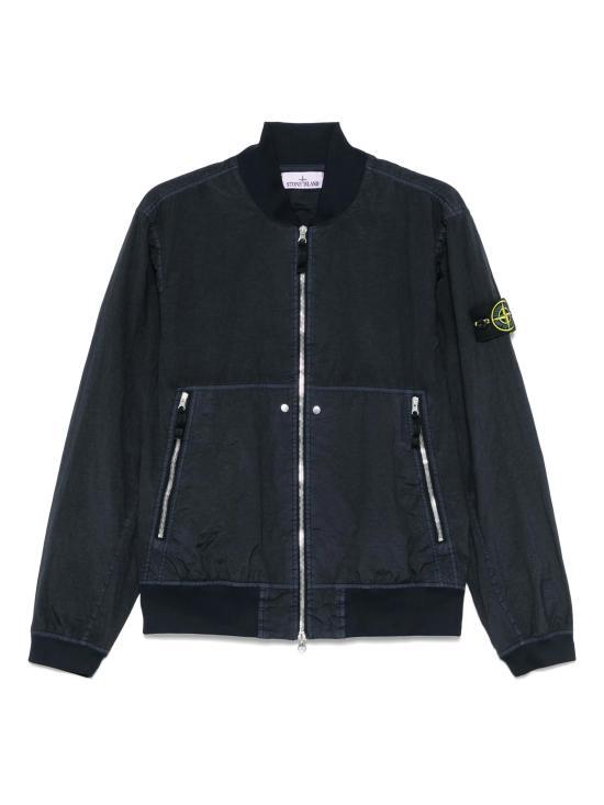 STONE ISLAND Bomber Jacket Men Spring Lightweigh K1S154100019S0020V0020 NAVY DOM