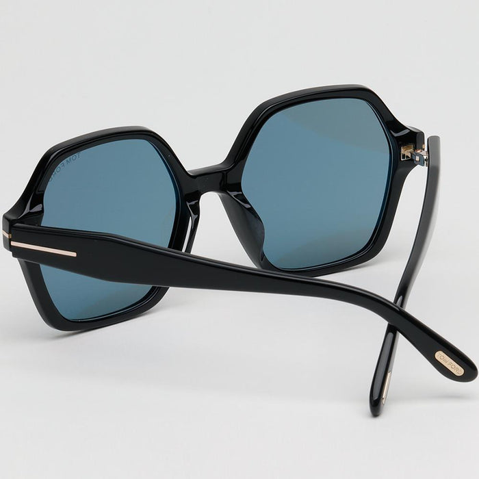 TOM FORD Oversized Acetate Asian Fit Unisex Sunglasses TF1032F 01A