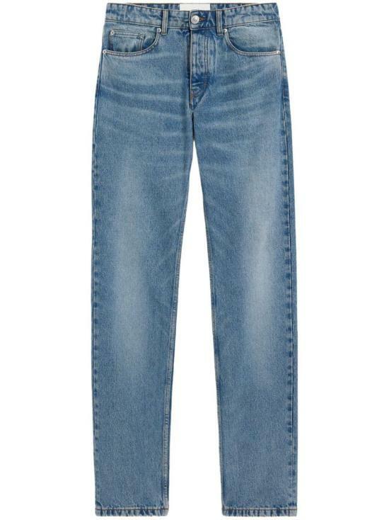 AMI Classic Fit Denim Jeans Navy