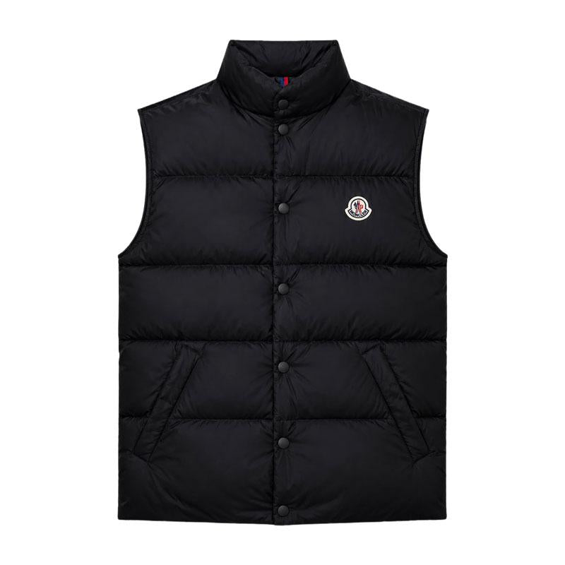 Moncler Black Tucrewai Down Vest