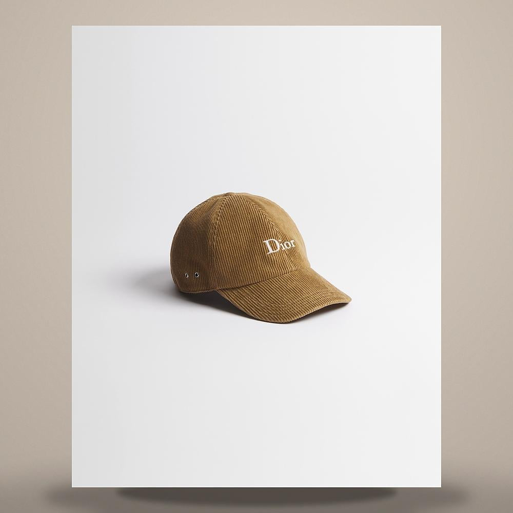 DIOR Brown Corduroy Bucket Hat 683C907B3138 C780