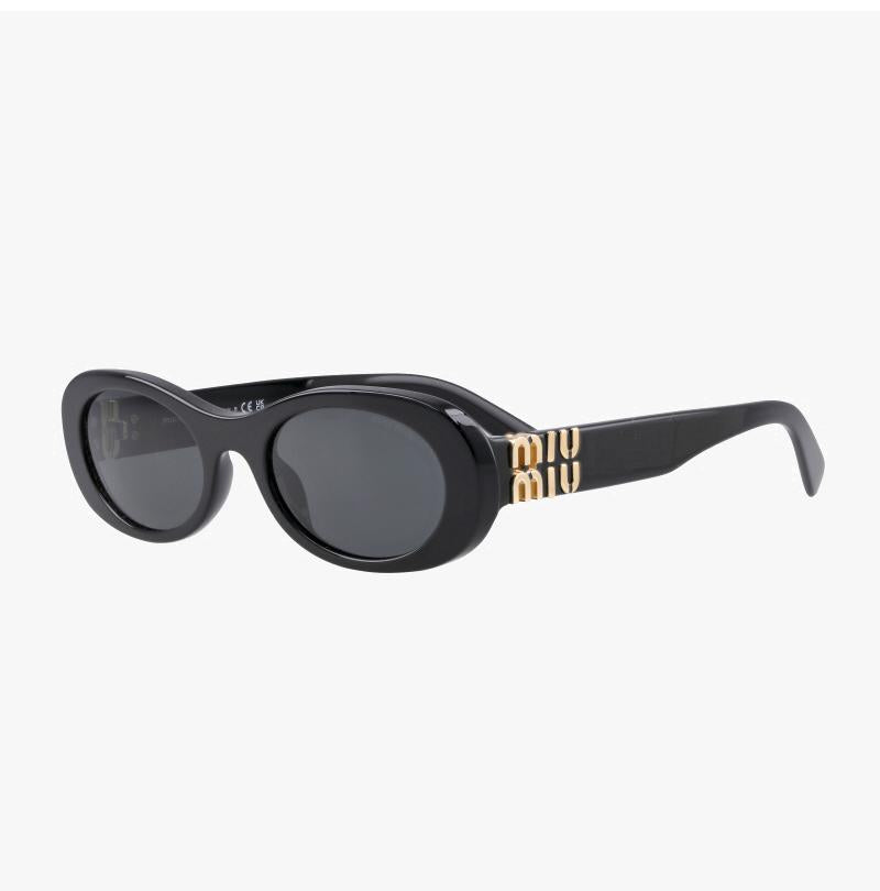Miu Miu Women’s Round Oval Sunglasses SMU06Z 1AB 5S0