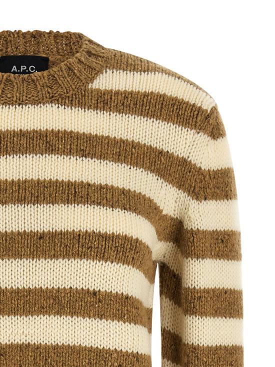 A.P.C. Multicolor Wool Blend Crewneck Sweater WVBENF23467TCC