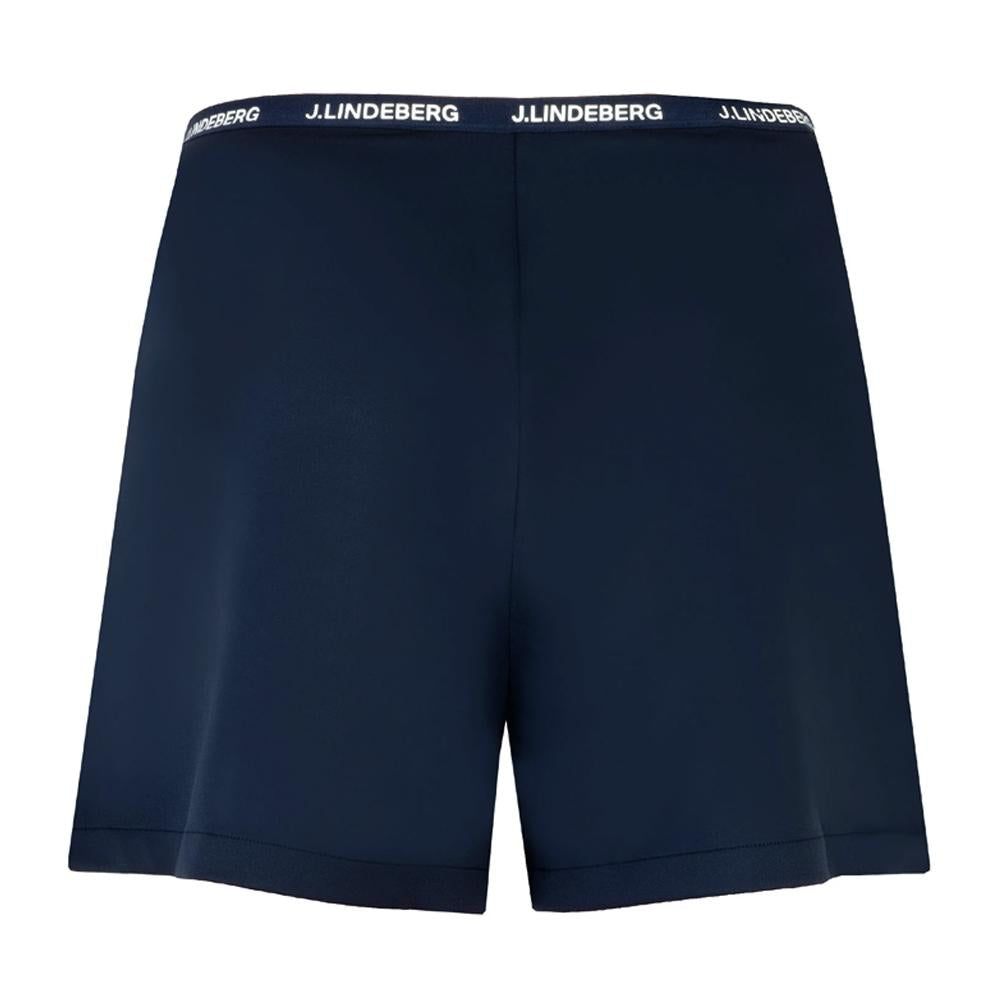 J LINDEBERG Emra Logo Patch Golf Half Shorts Women’s Navy