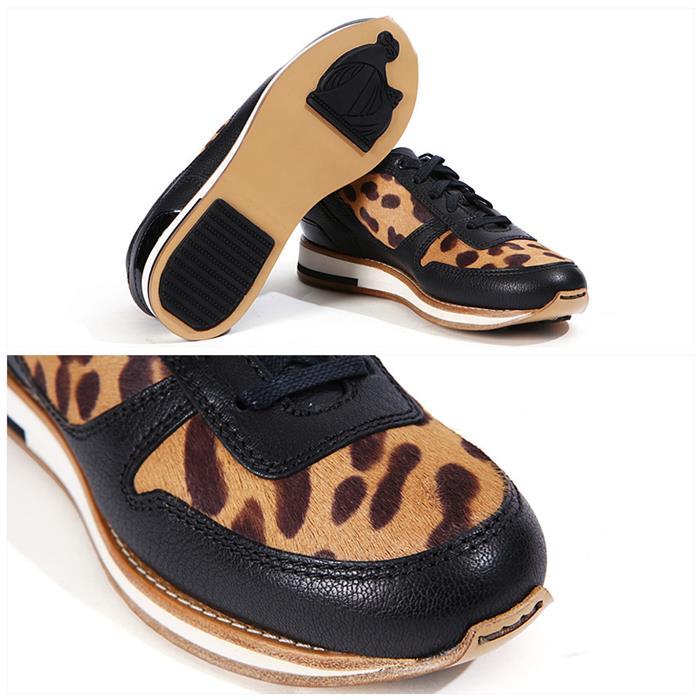 Lanvin Leopard Print Women’s Low-Top Sneakers KAMA A15 6510