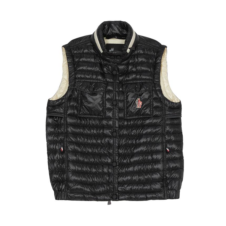 Moncler Grenoble Gumiand Womens Down Puffer Vest Black 1A00019 597X6 999 K1098