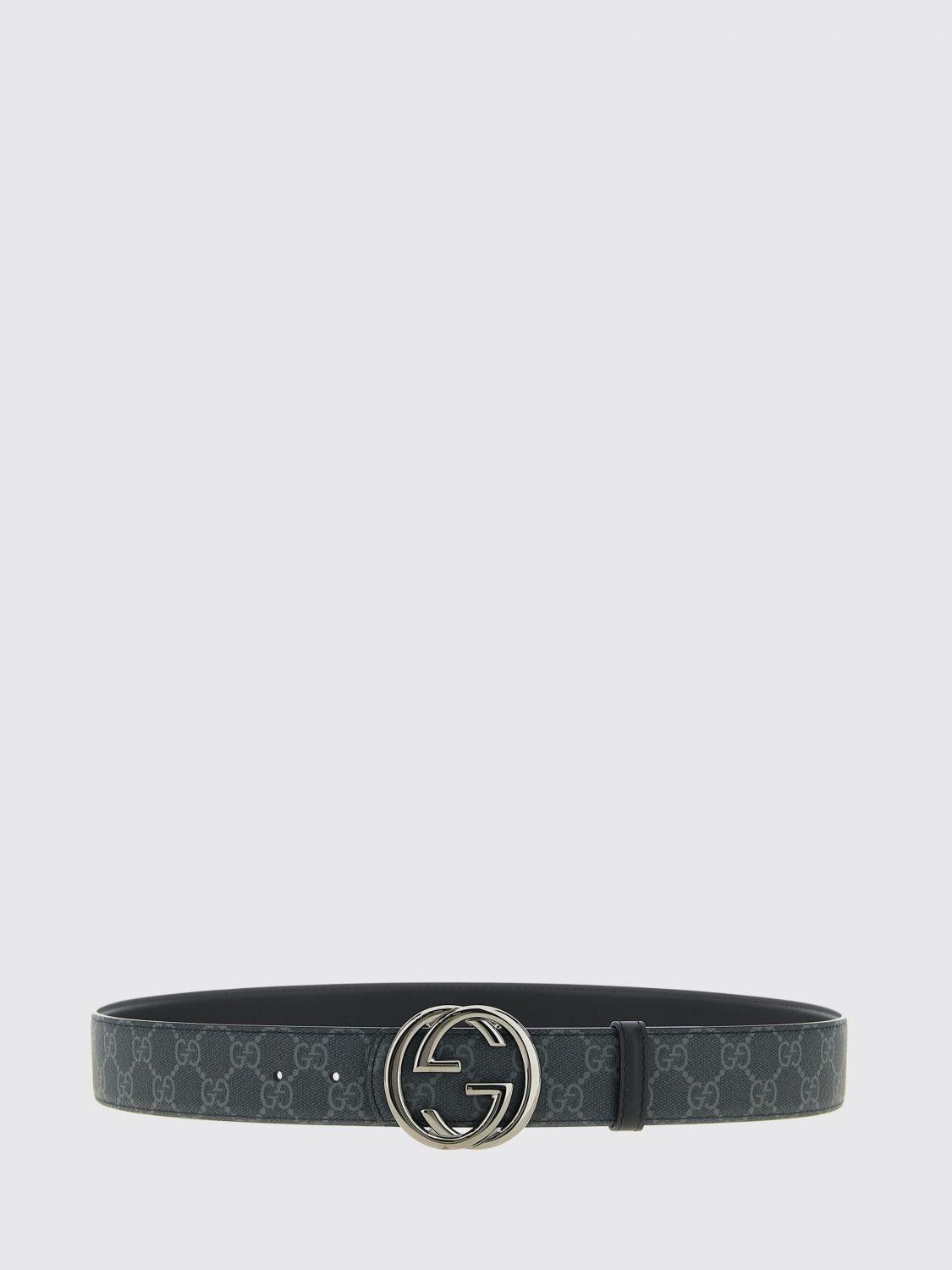 GUCCI Black Leather Belt